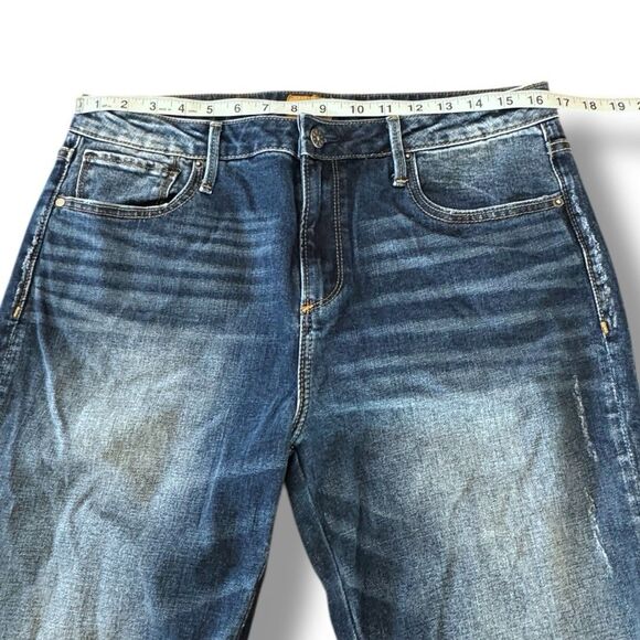 Driftwood ​Colette Floral Embroidered Denim Jeans Classic Fit Women’s Size 32 - Picture 3 of 14